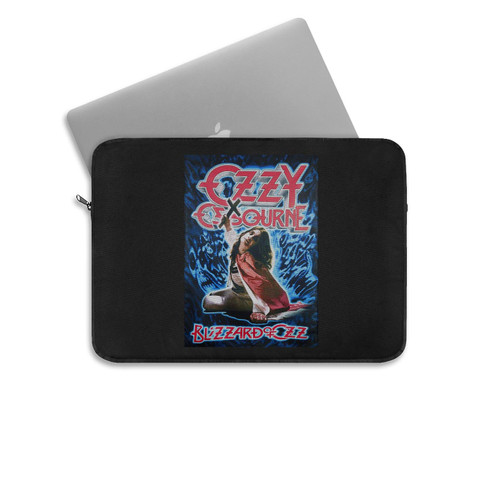 Ozzy Osbourne Flag Blizzard Of Ozz Laptop Sleeve