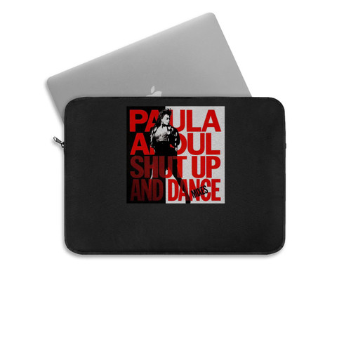 Paula Abdul Shut Up And Dance Laptop Sleeve