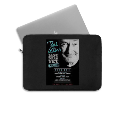 Phil Collins Announces Not Dead Yet Comeback Tour Laptop Sleeve