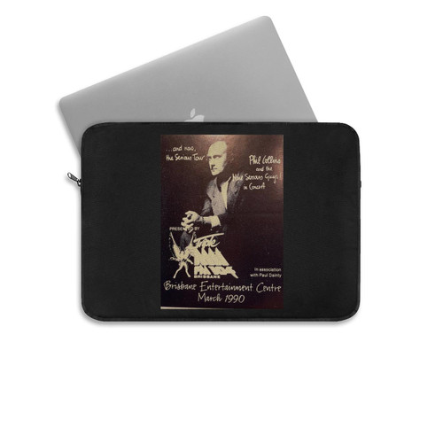 Phil Collins Concert Laptop Sleeve