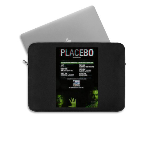 Placebo Never Let Me Go 2023 Uk Tour Laptop Sleeve