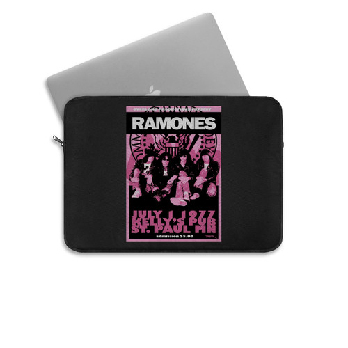 Ramones Vintage Concert S Laptop Sleeve