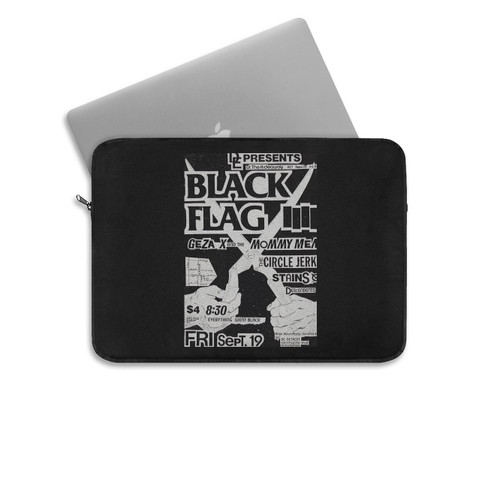 Raymond Pettibon Black Flag 1980 Laptop Sleeve