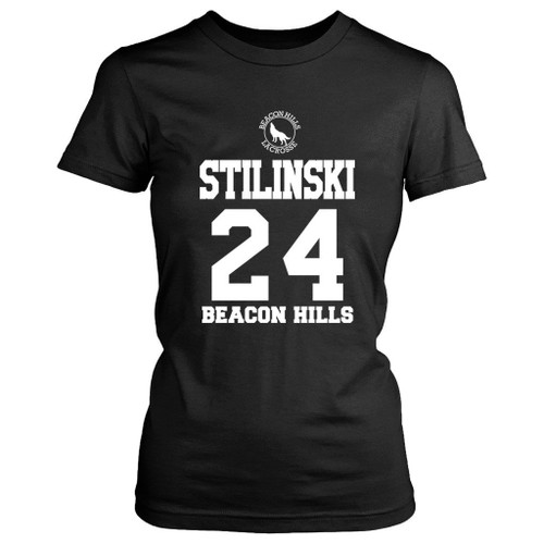 Stilinski 24 Beacon Hills Lacrosse Women's T-Shirt Tee