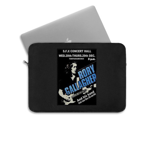 Rory Gallagher Vintage Concert Laptop Sleeve