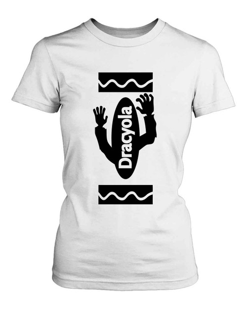 Dracyola Crayon Hallowen Women's T-Shirt Tee