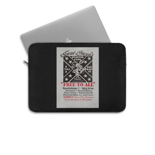 Sounds And Friends Concert Event With Leviathan And Big Star Laptop Sleeve