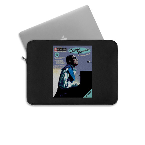 Stevie Wonder A Musical Genius Who Can't Read Music Laptop Sleeve