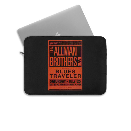 The Allman Brothers Band Vintage Concert Laptop Sleeve