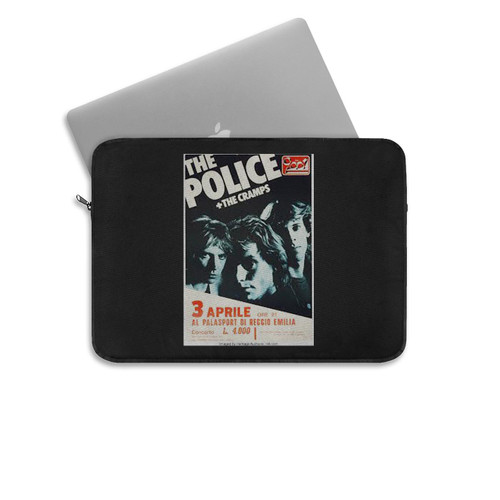 The Police Cramps Concert Laptop Sleeve