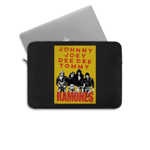 The Ramones Johnny Joey Dee Dee Tommy Retro Vintage Classic Punk Rock Music Laptop Sleeve