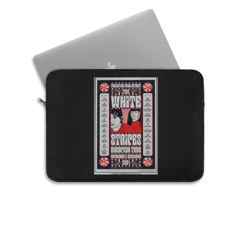 The White Stripes European Tour Laptop Sleeve