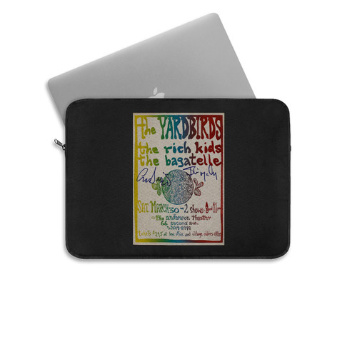 The Yardbirds Original Concert Laptop Sleeve