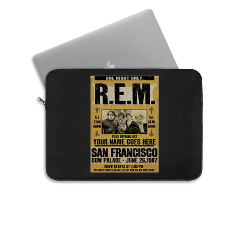 This R E M Laptop Sleeve This R E M Laptop Sleeve