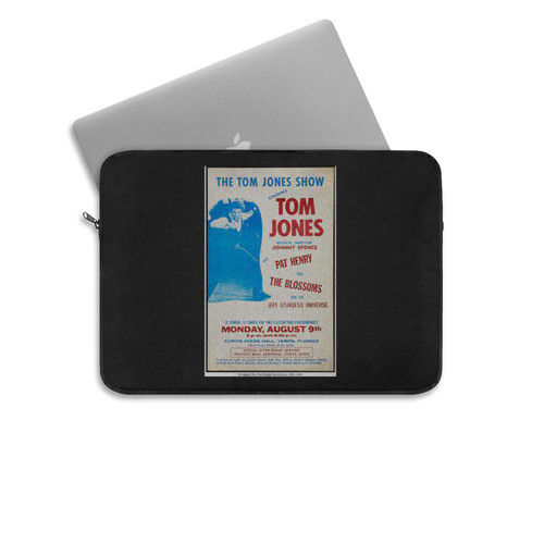 Tom Jones Show Concert Laptop Sleeve Tom Jones Show Concert Laptop Sleeve