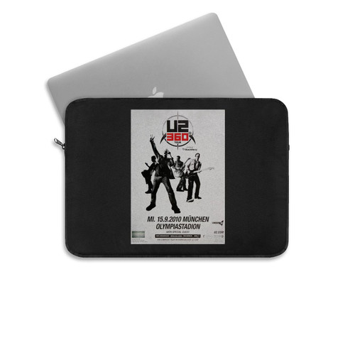 U2 360° White Munich 2010 Concert Laptop Sleeve U2 360° White Munich 2010 Concert Laptop Sleeve
