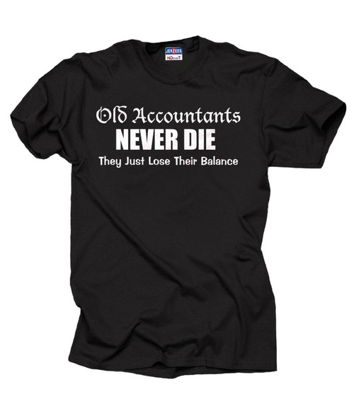 Funny Accountant Man's T-Shirt Tee