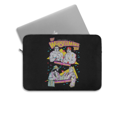 Wrestlemania Viii Laptop Sleeve Wrestlemania Viii Laptop Sleeve