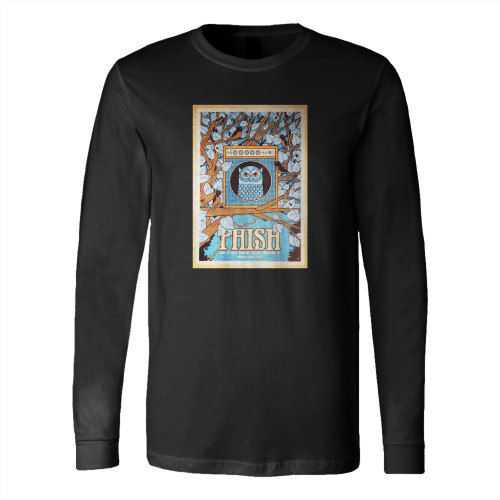 2010 Phish Hartford I Silkscreen Concert Long Sleeve T-Shirt Tee