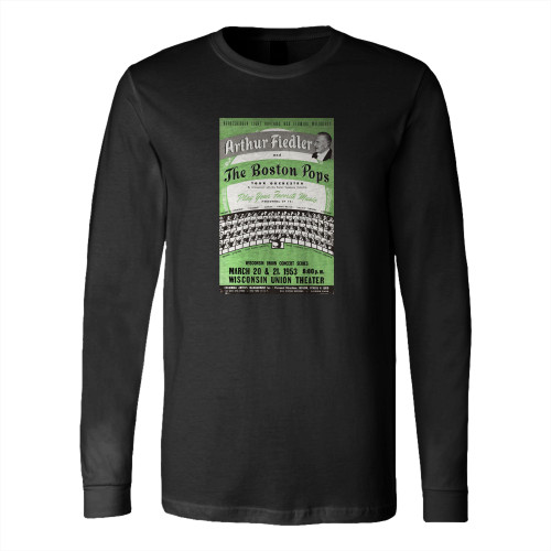 Arthur Fiedler And The Boston Pops Concert Long Sleeve T-Shirt Tee