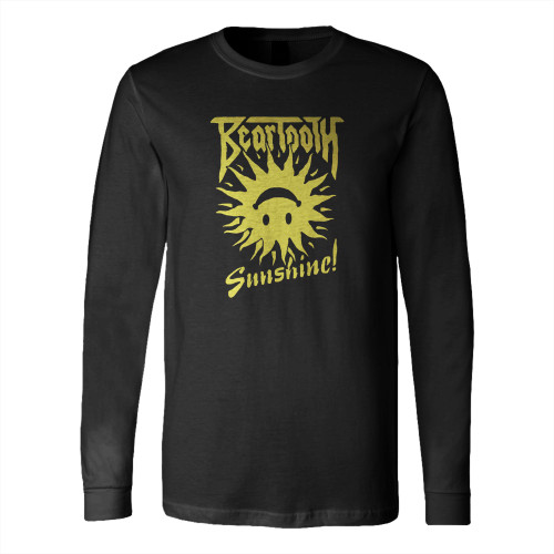 Beartooth Rock Band Sunshine Album Long Sleeve T-Shirt Tee