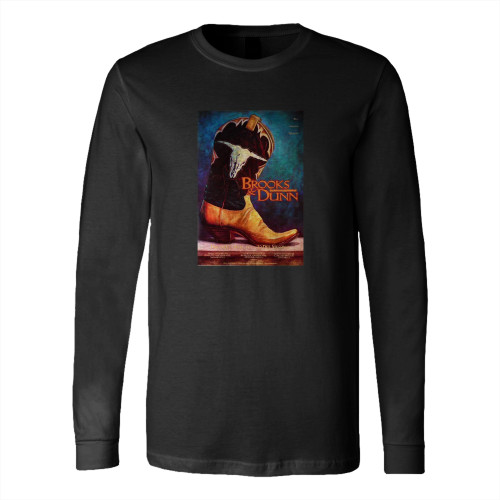 Brooks & Dunn Vintage Concert Long Sleeve T-Shirt Tee