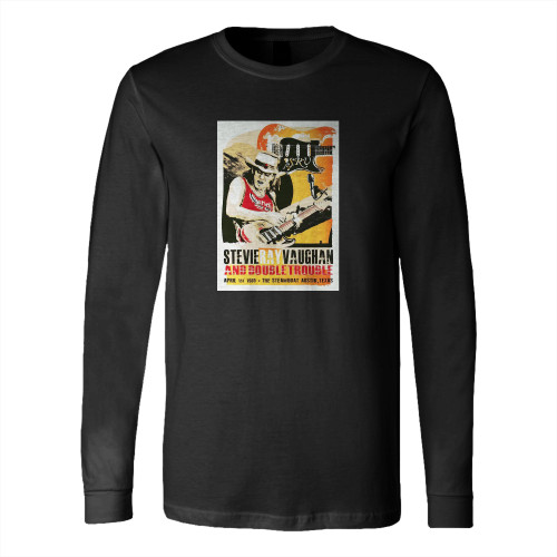 Buy Stevie Ray Vaughan Concert Long Sleeve T-Shirt Tee