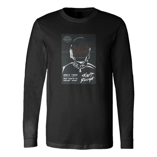 Daft Punk Concert S Long Sleeve T-Shirt Tee