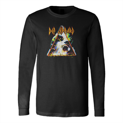 Def Leppard Hysteria Rock Heavy Metal Long Sleeve T-Shirt Tee