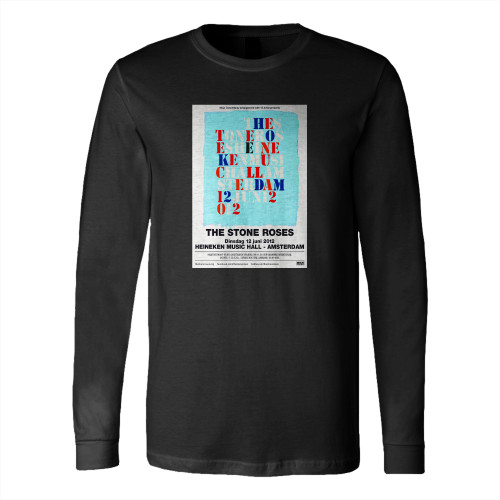 Everything Flows Stone Roses Amsterdam Long Sleeve T-Shirt Tee