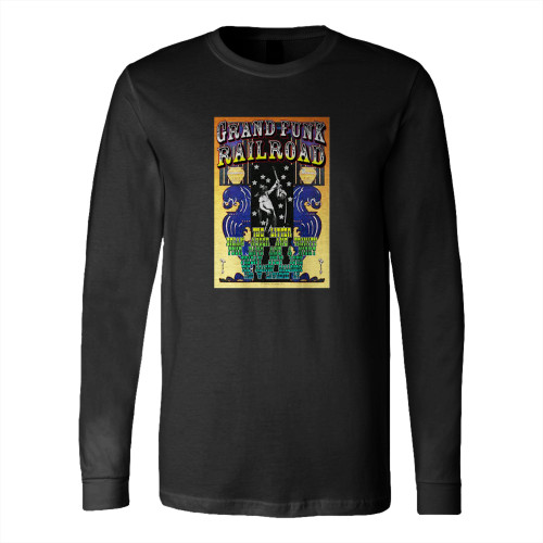 Grand Funk Railroad Concert Long Sleeve T-Shirt Tee