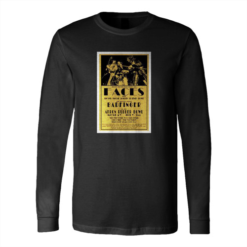 Grateful Dead 1970 Cleveland Concert Long Sleeve T-Shirt Tee
