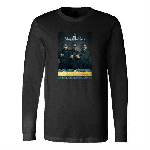 Iconic R&b Group Boyz Ii Men Heading To South Africa This April Long Sleeve T-Shirt Tee