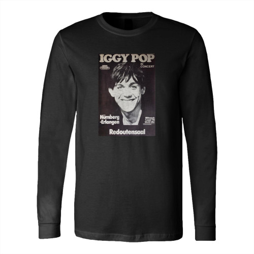 Iggy Pop 1978 German Tour Long Sleeve T-Shirt Tee