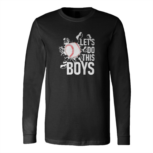 Lets Do This Boys Game Day Long Sleeve T-Shirt Tee