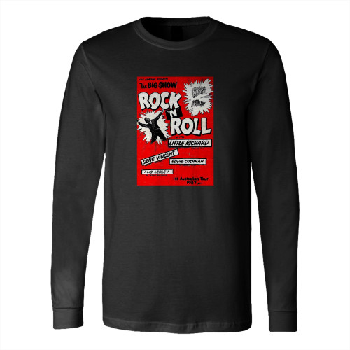 Little Richard Vintage Concert Long Sleeve T-Shirt Tee