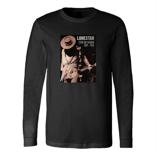 Lonestar Stevie Ray Vaughan Long Sleeve T-Shirt Tee