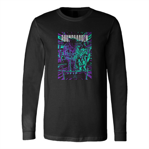 Mariano Arcamone Soundgarden Spring Tour 2017 Long Sleeve T-Shirt Tee