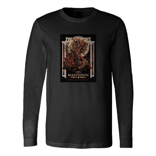 Mastodon Concert Long Sleeve T-Shirt Tee