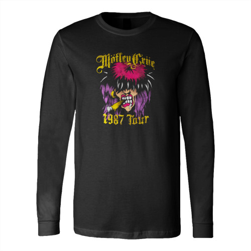 Motley Crue Spray Paint Tour Long Sleeve T-Shirt Tee