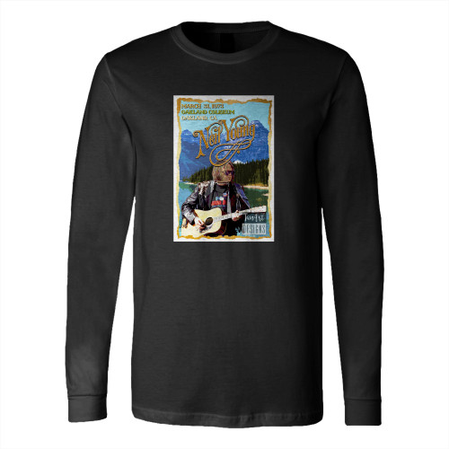 Neil Young Concert Neil Young Tour Long Sleeve T-Shirt Tee