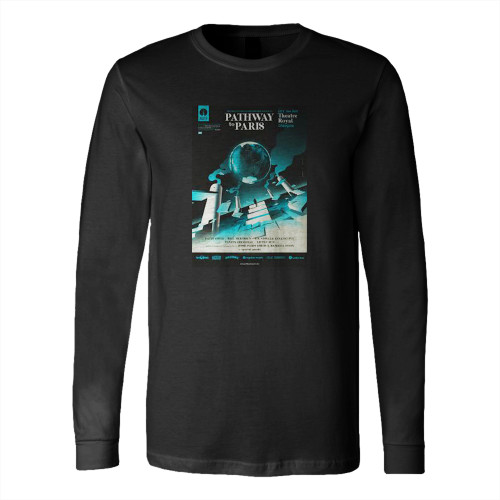 Pathway To Paris In Glasgow Long Sleeve T-Shirt Tee