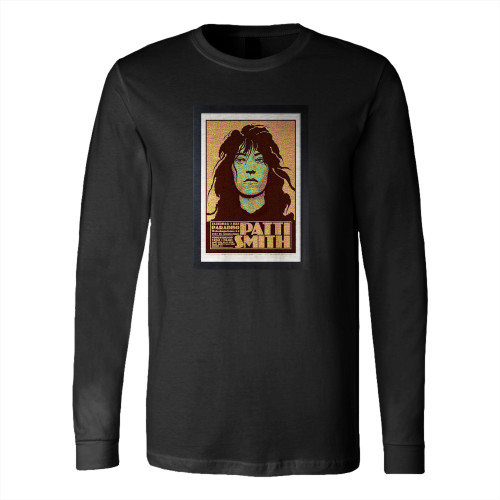 Patti Smith Framed Concert Long Sleeve T-Shirt Tee