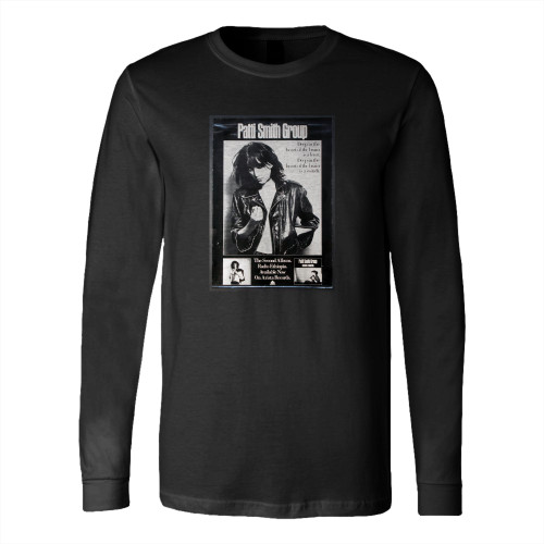 Patti Smith Radio Ethiopia Album Promotional Long Sleeve T-Shirt Tee