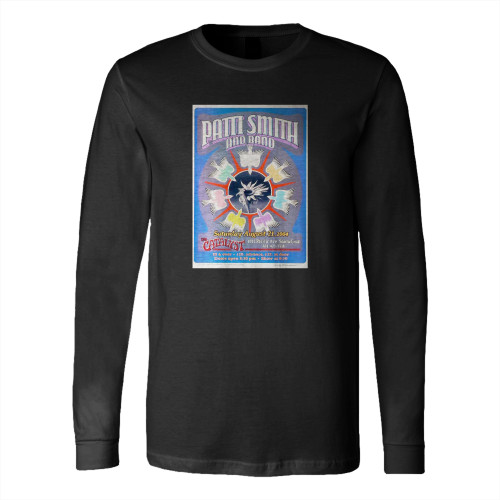 Patti Smith Vintage Concert 2 Long Sleeve T-Shirt Tee