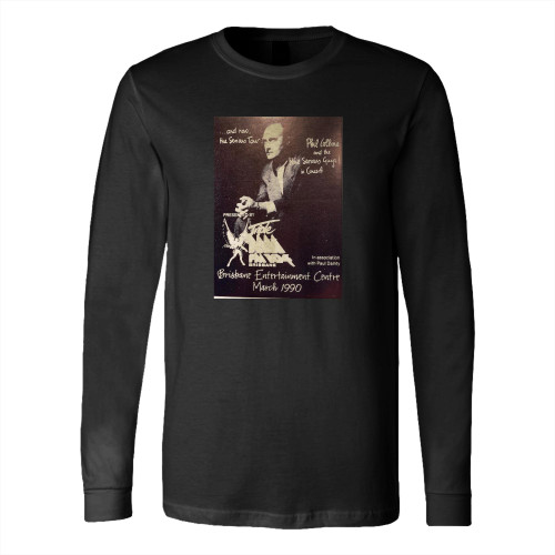 Phil Collins Concert Long Sleeve T-Shirt Tee