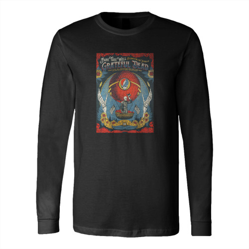 Phil Lesh Grateful Dead Fare Thee Well Concert S Long Sleeve T-Shirt Tee