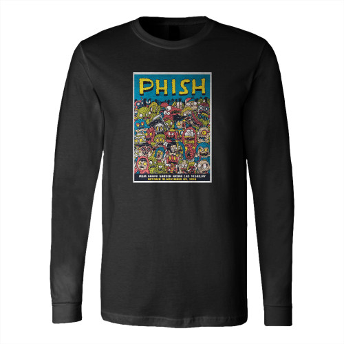 Phish Vegas Concert Long Sleeve T-Shirt Tee