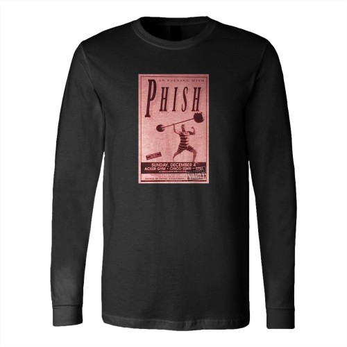 Phish Vintage Concert (2) Long Sleeve T-Shirt Tee