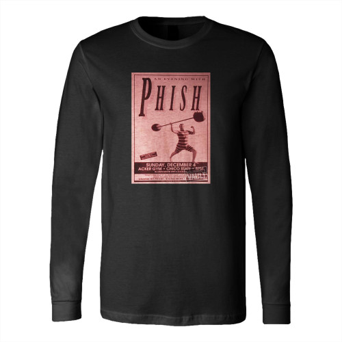 Phish Vintage Concert From Acker Long Sleeve T-Shirt Tee